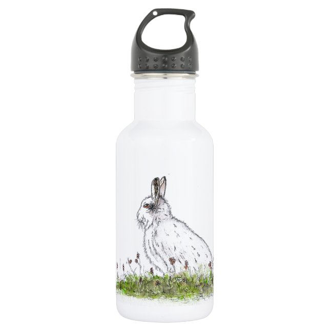 Botella De Agua Cubierta de nieve (Anverso)