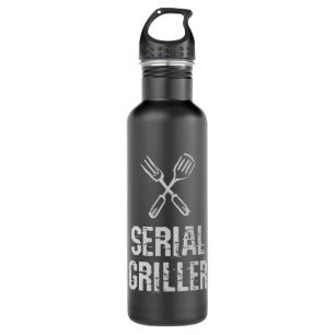 Botella De Agua Cubierta de parrilladas serie Grill BBQ master Gri