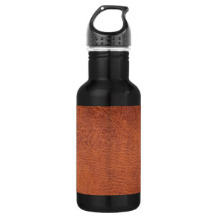 Botella De Agua Cuero marrón