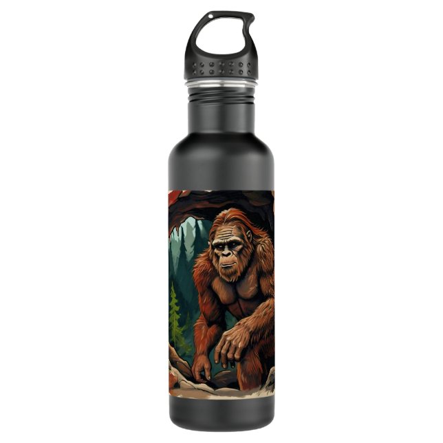 Botella De Agua Cueva Bigfoot (Anverso)