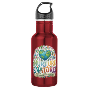 Botella De Agua Cuida la Naturaleza.