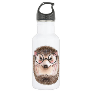 Botella De Agua Cuidada cobertura acuática en gafas