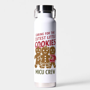 Botella De Agua Cuidando a las galletas más lindas, enfermera de N