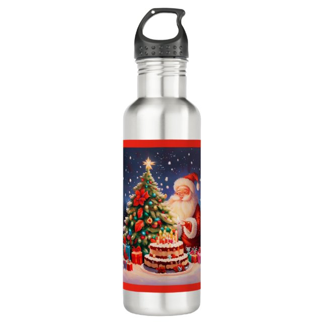 Botella De Agua Cumpleaños 11 de los navidades (Anverso)