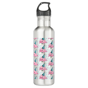 Botella De Agua Cumpleaños de Blobfish festivo
