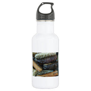 Botella De Agua Cupepino marino... Comida del mercado de Yaowarat
