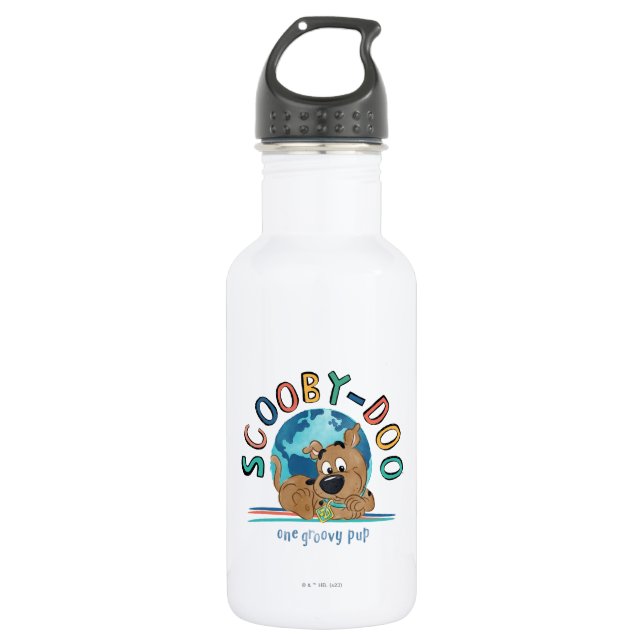 Botella De Agua Cuppy Scooby-Doo "One Groovy Pup" (Anverso)