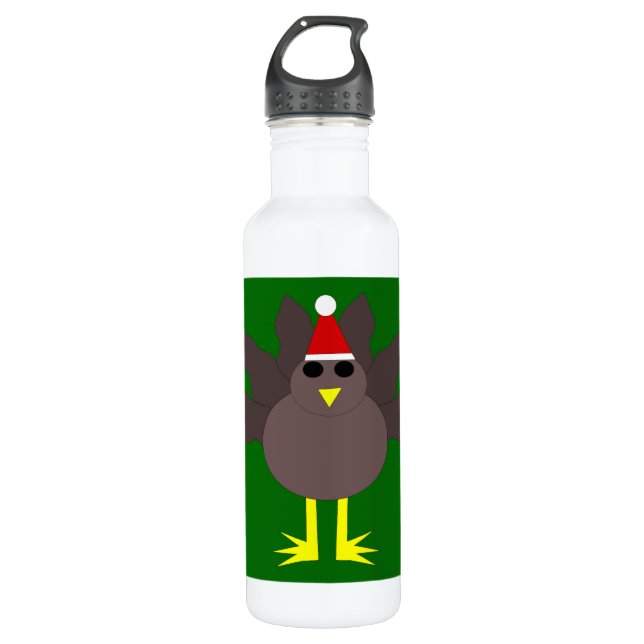 Botella De Agua Curiosa Navidad Turquía (Anverso)