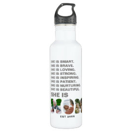 Botella De Agua Custom Affirmation New Mom photo Gift