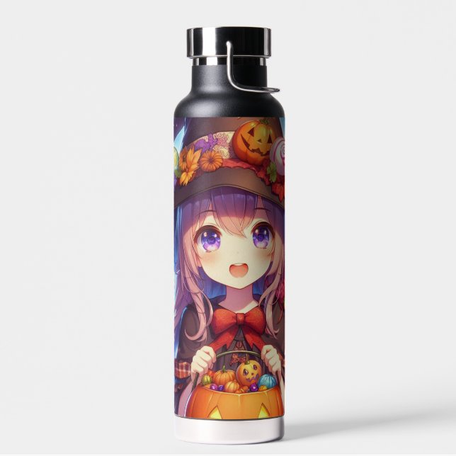 Botella De Agua Cute Anime Halloween Witch (Izquierdo)