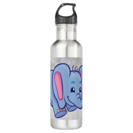 Botella De Agua Cute cartoon elephant