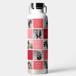 Botella De Agua Cute Día de San Valentín 10 Photo Grid