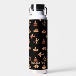 Botella De Agua Cute Divertido Niños Marrones Blancos Juguetes Avi