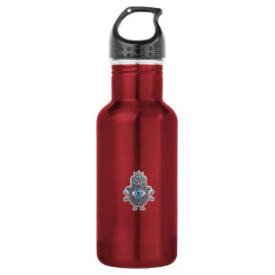 Botella De Agua Cute Hamsa Ojo Turco Marroquí Amazigh Kawaii Pegat