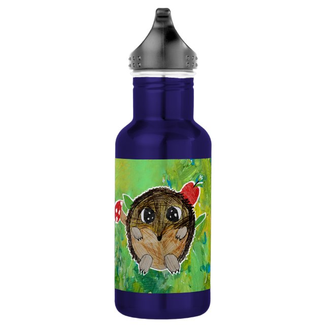 Botella De Agua Cute Hedgehog (Derecha)