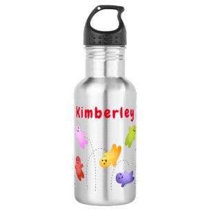 Botella De Agua Cute jelly bebés dulces personalizado