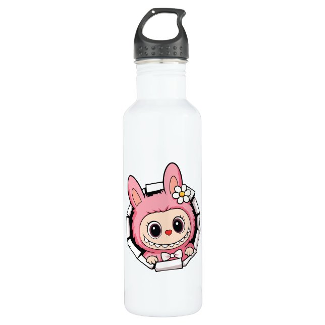Botella De Agua Cute Labubu (Anverso)