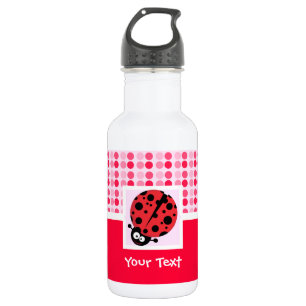 Botella De Agua Cute Ladybug