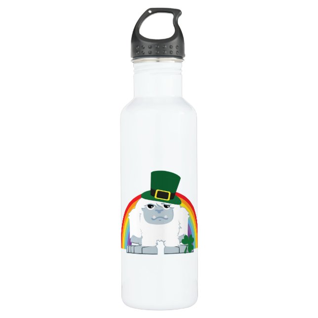 Botella De Agua Cute Leprechaun Yeti (Anverso)