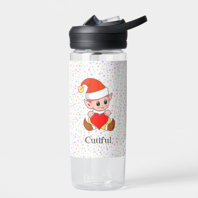 Botella de agua Cute Magic Elf & Multicololor Star (Izquierdo)