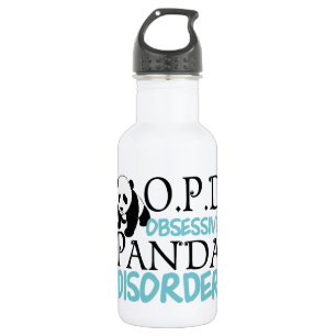 Botella De Agua Cute Panda Bear