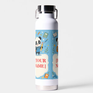 Botella De Agua Cute Panda Regreso a Clases Útiles Escolares