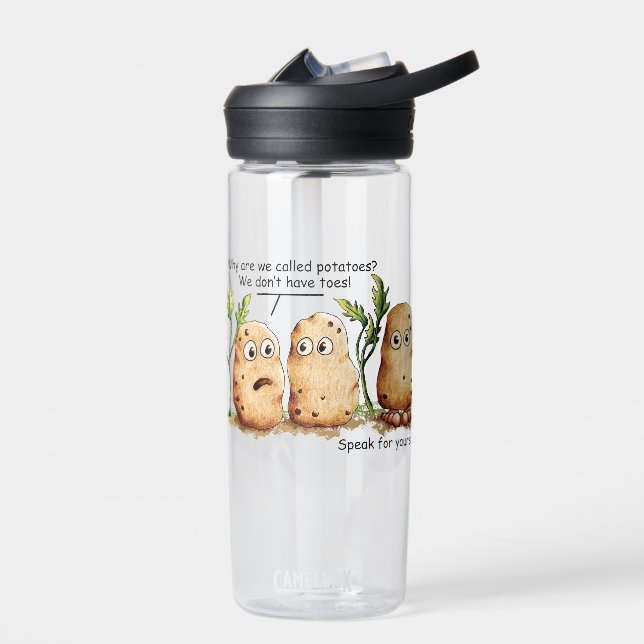 Botella De Agua Cute patatas Toes Graciosa Papa CamelBak Eddy (Izquierdo)