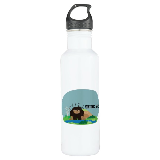 Botella De Agua Cute Personalizado Skunk Ape (Anverso)