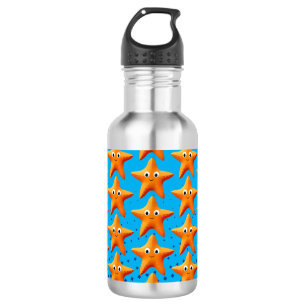 Botella De Agua Cute Personalizado Starfish Blue Ocean
