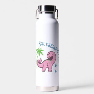 Botella De Agua Cute Saltasaurus