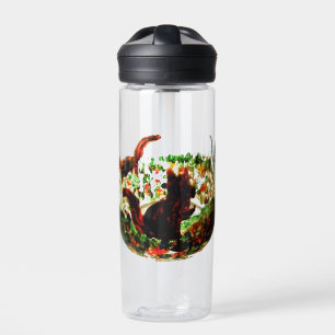 Botella De Agua Cute Squirrels Wildlife Animal Art