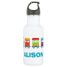 Botella De Agua Cute Toy Train Personalized kids
