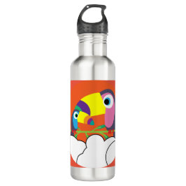 Botella De Agua Cuto Toucan | Amar a los turistas | Aves divertida