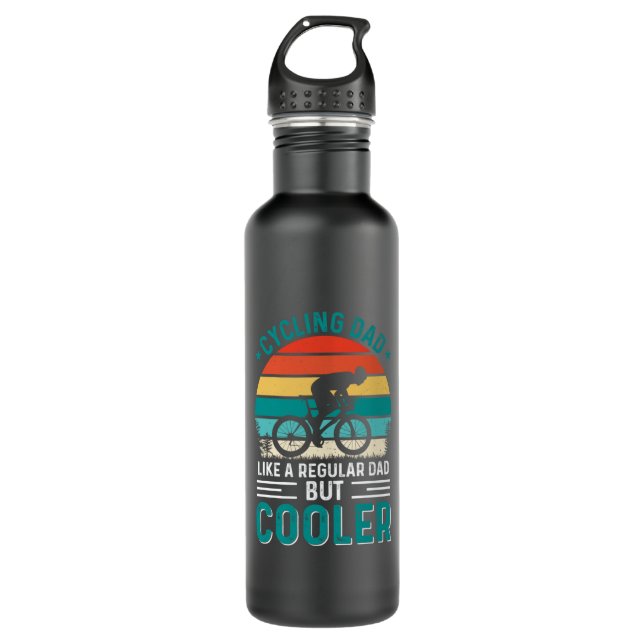 Botella De Agua Cycling Dad (Anverso)