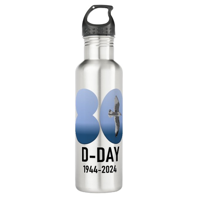 Botella De Agua D-Day 80 - 1944-2024 (Anverso)