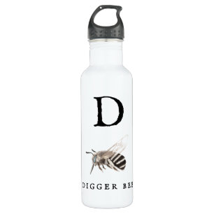 Botella De Agua "D" Digger Bee