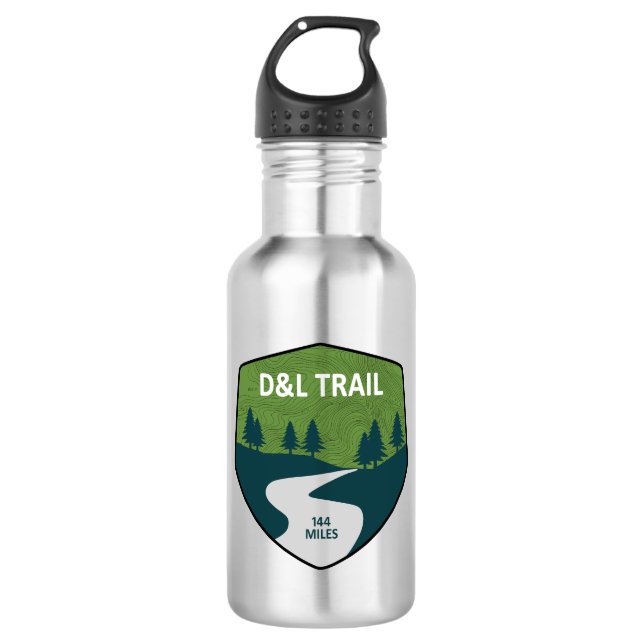 Botella De Agua D&L Trail Pennsylvania (Anverso)