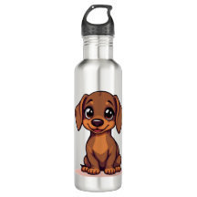 Botella de agua - Dachshund