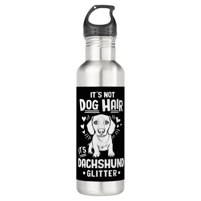 Botella De Agua Dachshund Gift Dixie Wiener Doxie Dackel (Anverso)