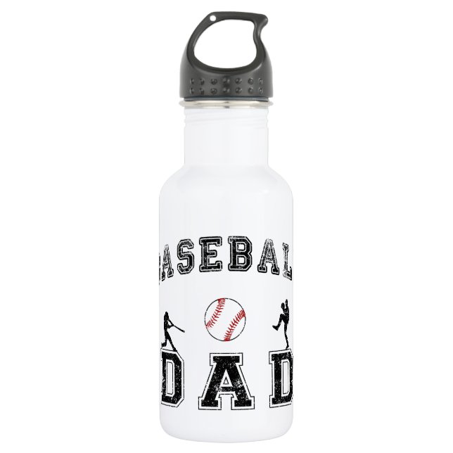 Botella De Agua DAD de béisbol (Anverso)