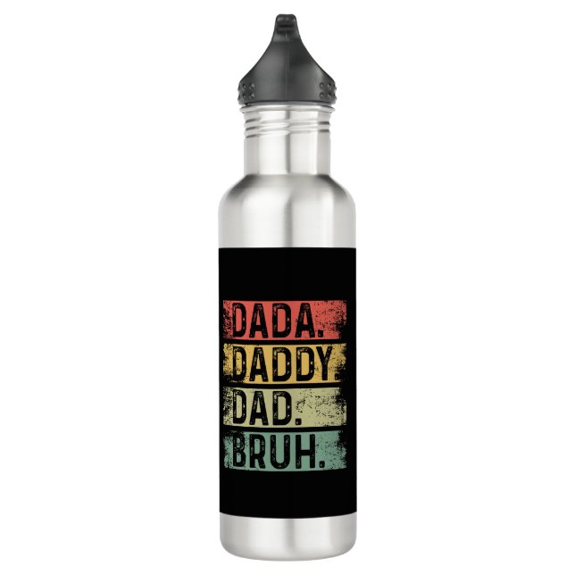 Botella De Agua Dada. Papá. Papá. Bruh (Derecha)