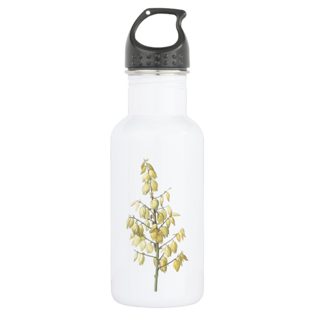 Botella De Agua Daga española (Yucca gloriosa) de Redouté (Anverso)