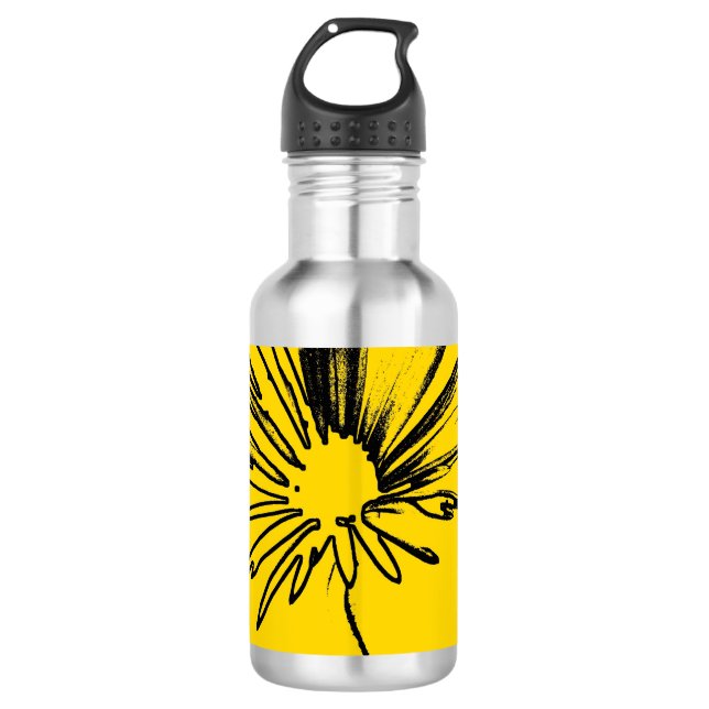 Botella De Agua Daisy Flower c.1982 - Arte fino (Anverso)