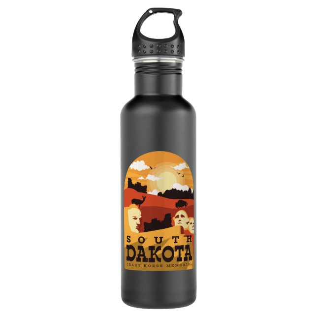 Botella De Agua Dakota del Sur (Anverso)