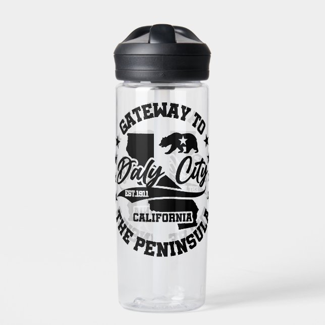 Botella De Agua Daly City, California (Delante)