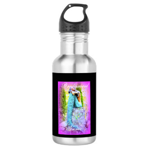 Botella De Agua dama de honor personalizada sirena