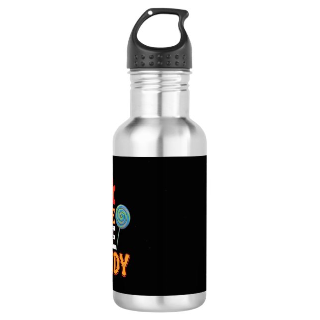 Botella De Agua Dame Caramelo Fantasma de Halloween_1 (Anverso)