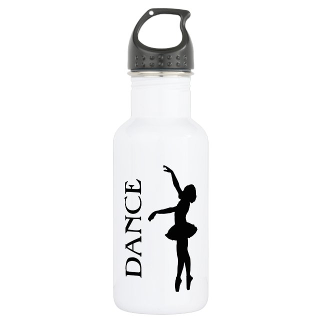 Botella De Agua Dance - Ballerina Silhouette (Anverso)