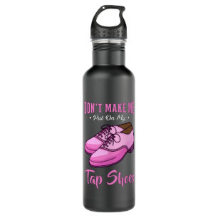 Botella De Agua Dancing Tap Shoes Queen Dancer Disco Regalo de bal