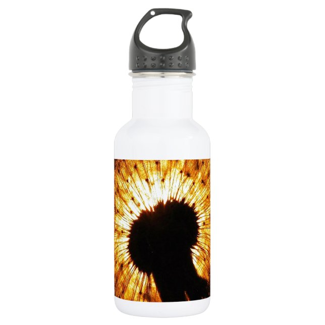 Botella De Agua Dandelion al atardecer (Anverso)